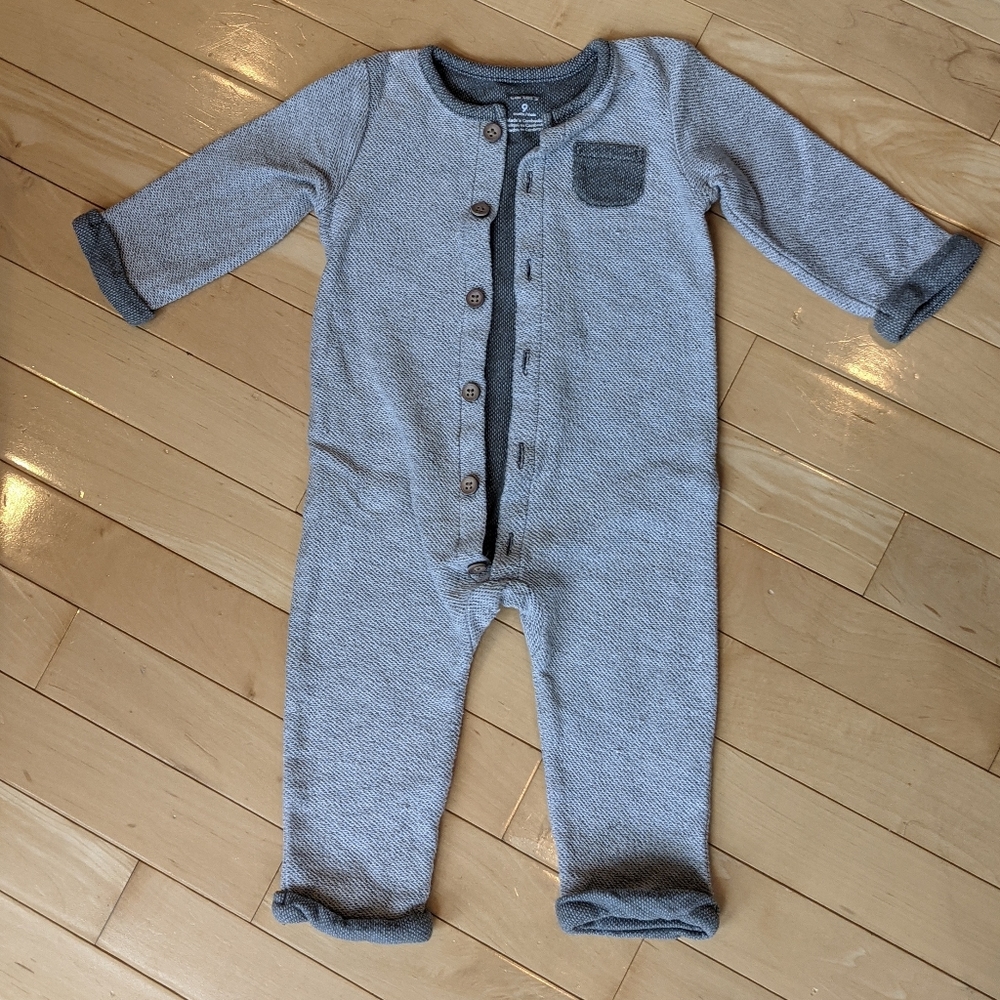 Carter's button up pajamas without feet